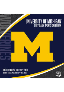 Michigan Wolverines 2027 Daily Boxed Calendar