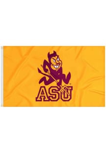 Arizona State Sun Devils Silk Screen Silk Screen Grommet Flag - Red