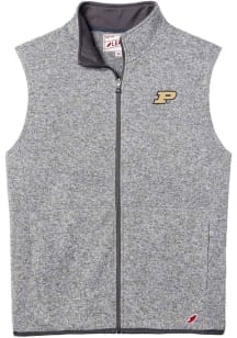 Purdue Boilermakers Mens Grey Saranac Sleeveless Jacket