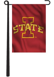 Iowa State Cyclones 13x18 Red Garden Flag - Red
