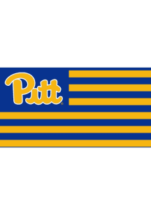 Pitt Panthers Nations Silk Screen Grommet Flag - Blue