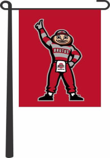 Ohio State Buckeyes 13x18 Inch Garden Flag - Red