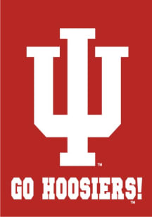 Indiana Hoosiers 30x40 Inch Banner - Red