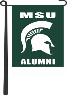 Michigan State Spartans 13x18 Primary Design Garden Flag - Green