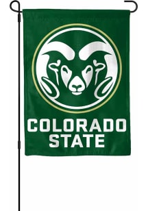 Colorado State Rams 13x18 Garden Flag - Green