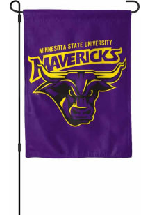 Minnesota State Mankato Mavericks 13x18 Garden Flag - Purple
