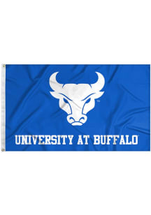Buffalo Bulls Team Logo Silk Screen Grommet Flag - Blue
