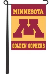 Minnesota Golden Gophers 13x18 Team Logo Garden Flag - Red