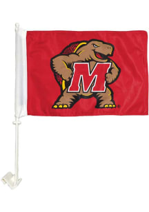 Maryland Terrapins 11x16 Car Flag - Red