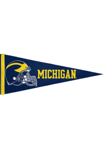Michigan Wolverines 12x30 Pennant - Blue