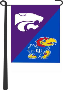 Kansas Jayhawks 13x18 Garden Flag - Blue