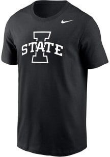 Nike Iowa State Cyclones Black Primary Team Logo Short Sleeve T Shirt
