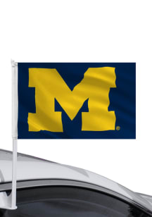 Michigan Wolverines 11x16 Car Flag - Blue