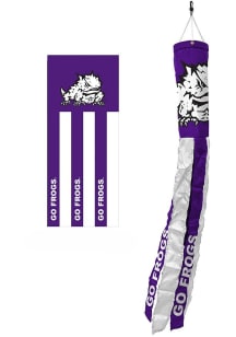 TCU Horned Frogs 40 Inch Windsock