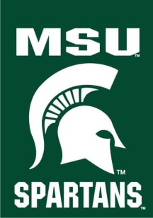 Michigan State Spartans 30x40 Graphic Banner - Green