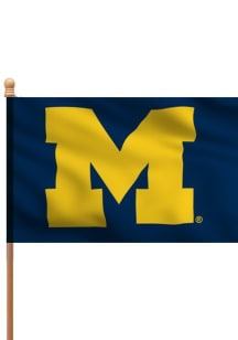 Michigan Wolverines 3x5 Silk Screen Sleeve