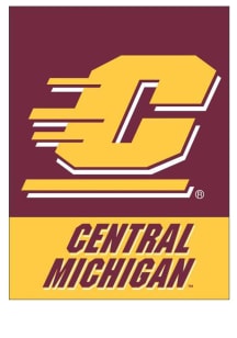Central Michigan Chippewas 30x40 Banner - Maroon