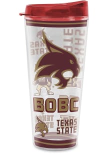 Texas State Bobcats Mayhem 22oz Tritan Tumbler - White