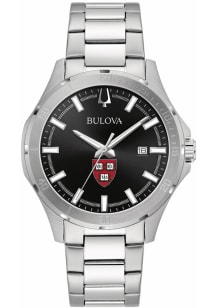 Bulova Harvard Crimson Sport Classic Mens Watch