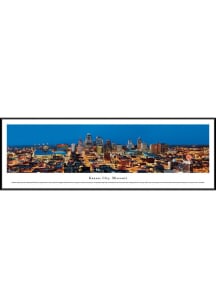 Blakeway Panoramas Kansas City Skyline Framed Posters