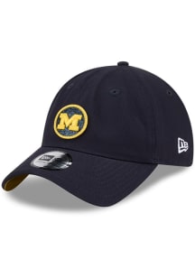 New Era Michigan Wolverines Navy Blue Sparkle Casual Classic Womens Adjustable Hat