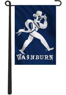 Washburn Ichabods 13x18 Blue Garden Flag - Navy Blue