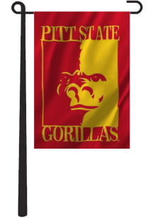 Pitt State Gorillas 13x18 Red Garden Flag - Red