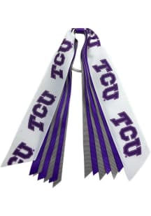 TCU Horned Frogs Pony Streamer Kids Hair Ribbons