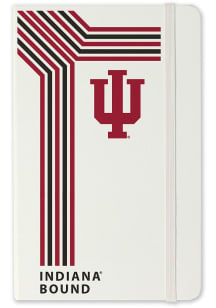 Indiana Hoosiers School Bound Notebook - White