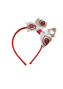 Cincinnati Reds Jr Bow Youth Headband