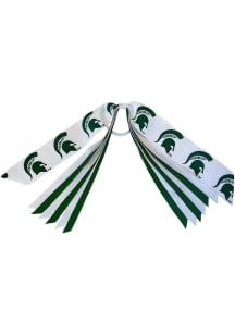 Michigan State Spartans Pony Streamer Kids Hair Ribbons