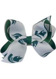 Michigan State Spartans 2-Tone Kids Hair Barrette