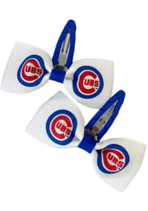 Chicago Cubs 2 Pack Clippie Baby Hair Barrette