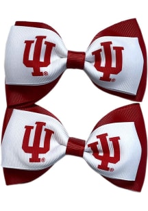 Indiana Hoosiers Clippie Bow Baby Hair Barrette