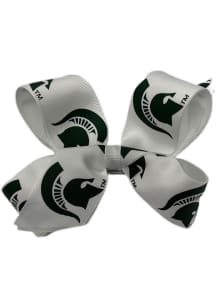 Michigan State Spartans 2-Tone Design Kids Hair Barrette