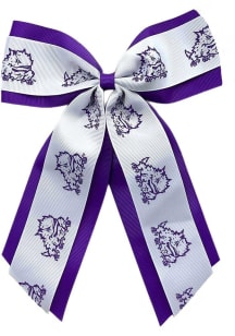 TCU Horned Frogs Jumbo Cheer Kids Hair Ribbons