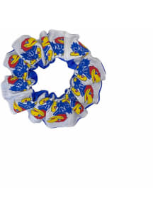 Kansas Jayhawks Pony Womens Hair Scrunchie
