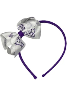 TCU Horned Frogs Wrapped Junior Bow Youth Headband