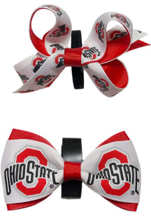 Ohio State Buckeyes Pet 2pk Pet Bow