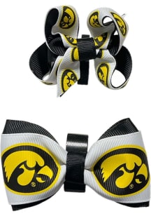 Iowa Hawkeyes Pet 2pk Pet Bow
