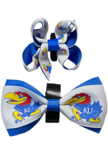 Kansas Jayhawks Pet 2pk Pet Bow