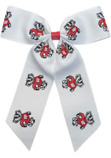 Wisconsin Badgers Cheer Kids Hair Ribbons
