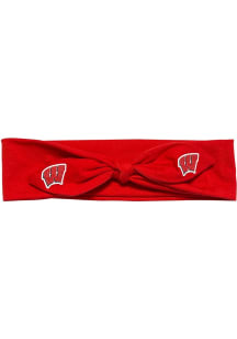Wisconsin Badgers Knotted Bow Youth Headband