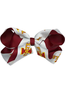 Iowa State Cyclones 2 Tone Kids Hair Barrette