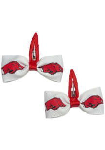 Arkansas Razorbacks Clippie Baby Hair Barrette