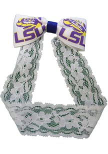 LSU Tigers Lace Baby Headband