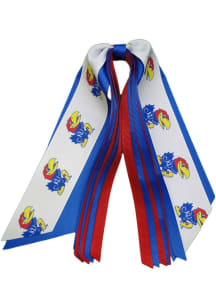 Kansas Jayhawks Jumbo Pony Streamer Kids Hair Ribbons