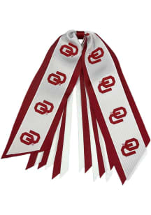 Oklahoma Sooners Jumbo Pony Streamer Kids Hair Ribbons