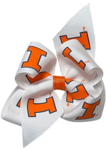 Illinois Fighting Illini Junior Bow Kids Hair Barrette