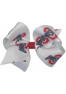 Ohio State Buckeyes Junior Bow Kids Hair Barrette